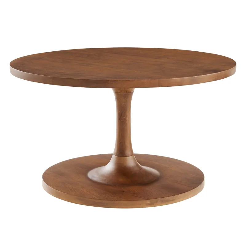 Lina Round Mango Wood Coffee Table