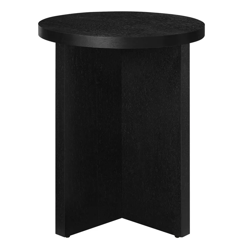 Silas Round Mango Wood Side Table