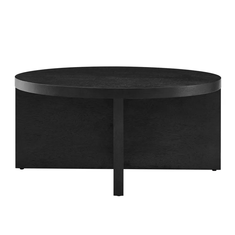 Silas Round Mango Wood Coffee Table