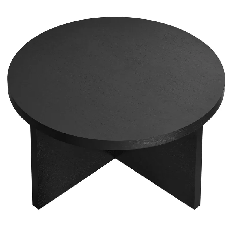 Silas Round Mango Wood Coffee Table