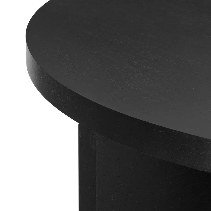 Silas Round Mango Wood Coffee Table