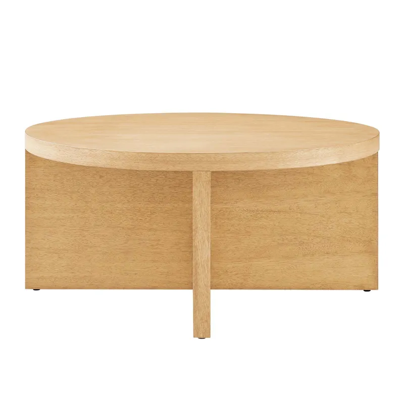 Silas Round Mango Wood Coffee Table