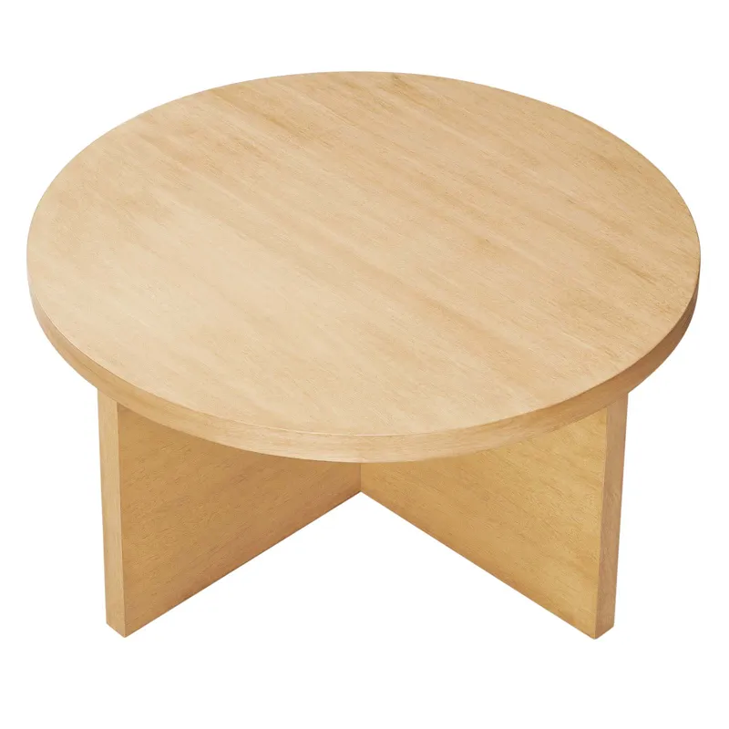 Silas Round Mango Wood Coffee Table