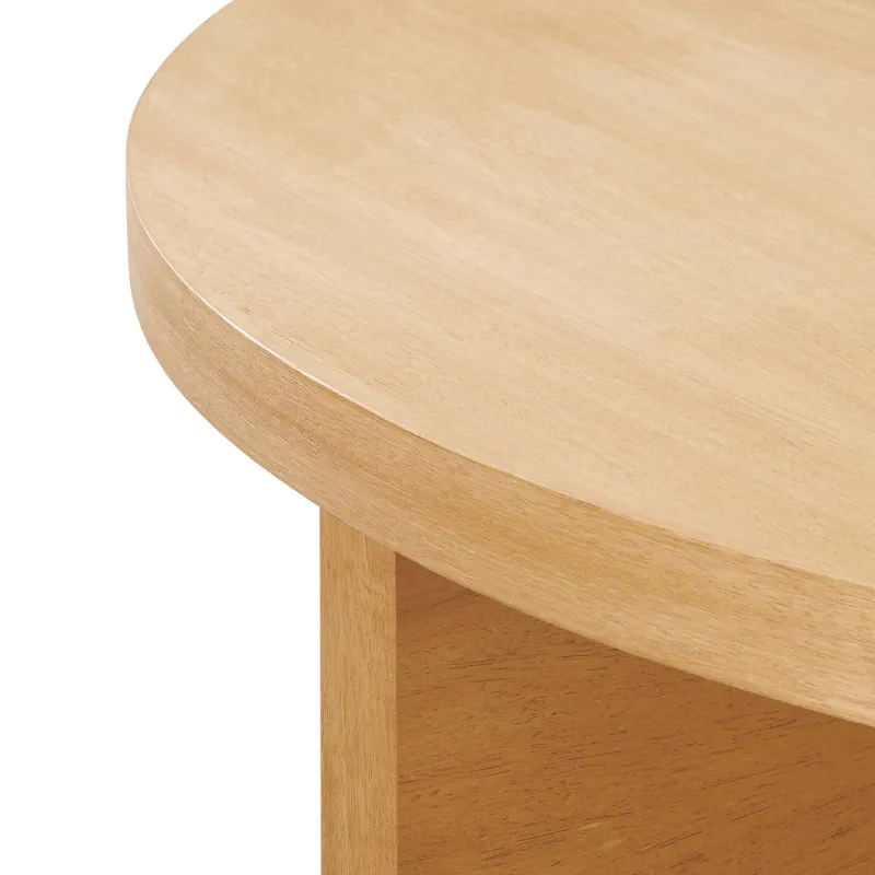Silas Round Mango Wood Coffee Table