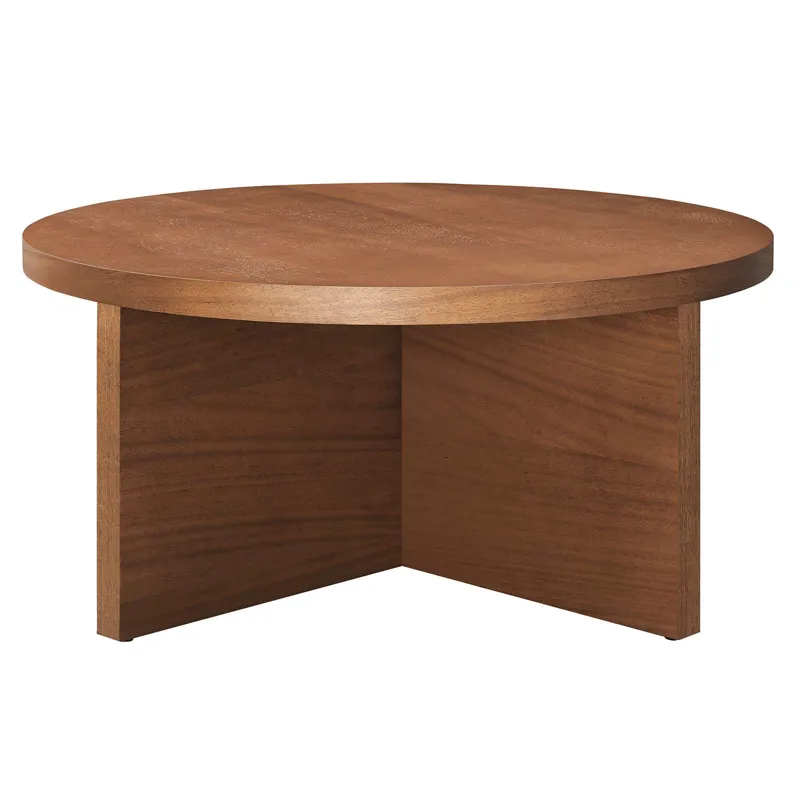 Silas Round Mango Wood Coffee Table