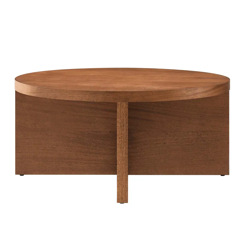 Silas Round Mango Wood Coffee Table