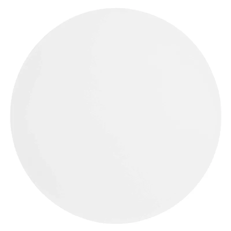 Aliza Round White Marble Side Table