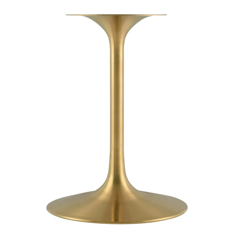 Lippa 36” Round Artificial Travertine Dining Table