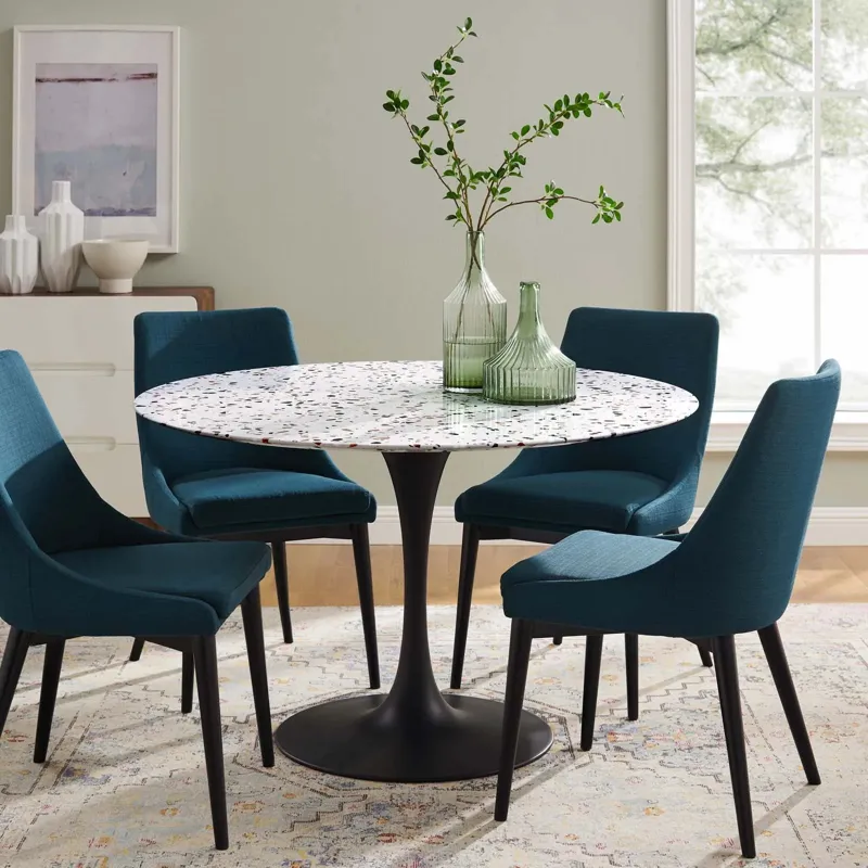 Lippa 47" Round Terrazzo Dining Table