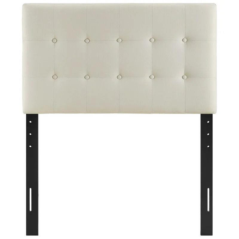 Emily Twin Upholstered Fabric Headboard