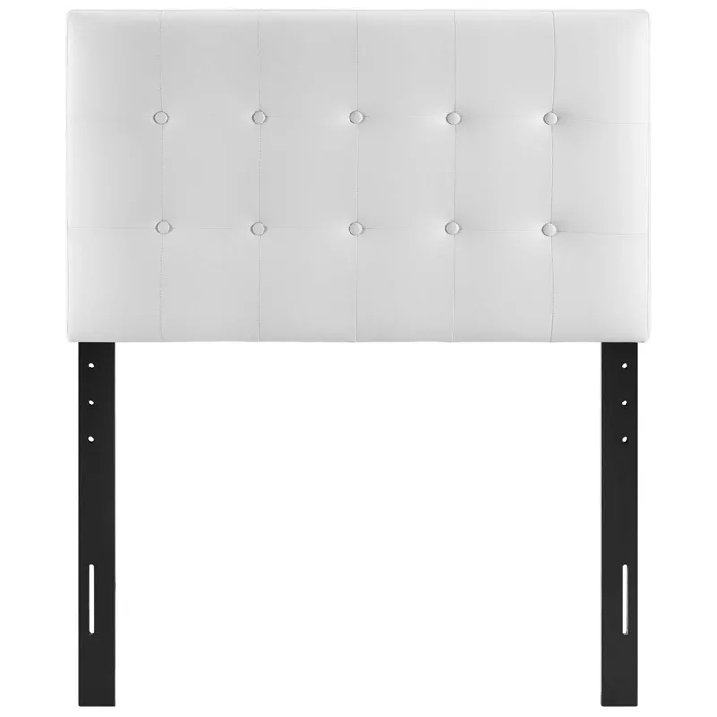 Emily Twin Upholstered Vinyl Headboard