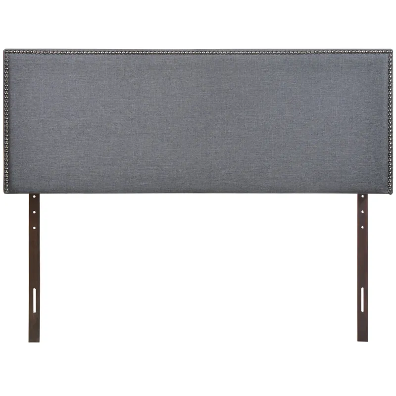Region Nailhead Queen Upholstered Headboard