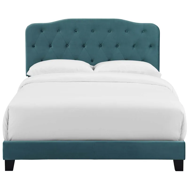 Amelia Twin Performance Velvet Bed