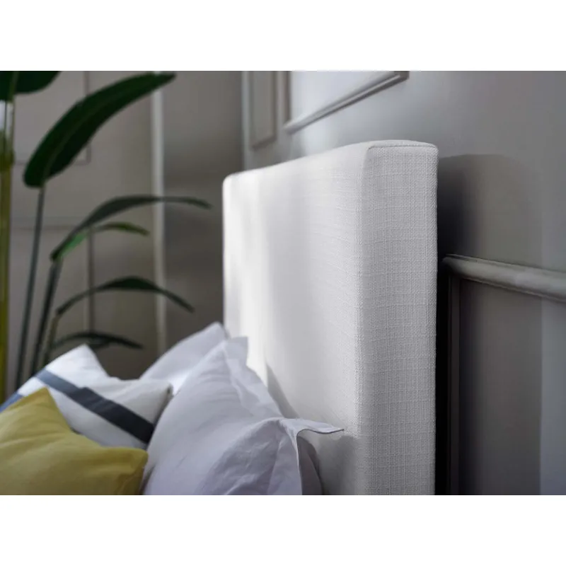 Taylor King and California King Upholstered Linen Fabric Headboard