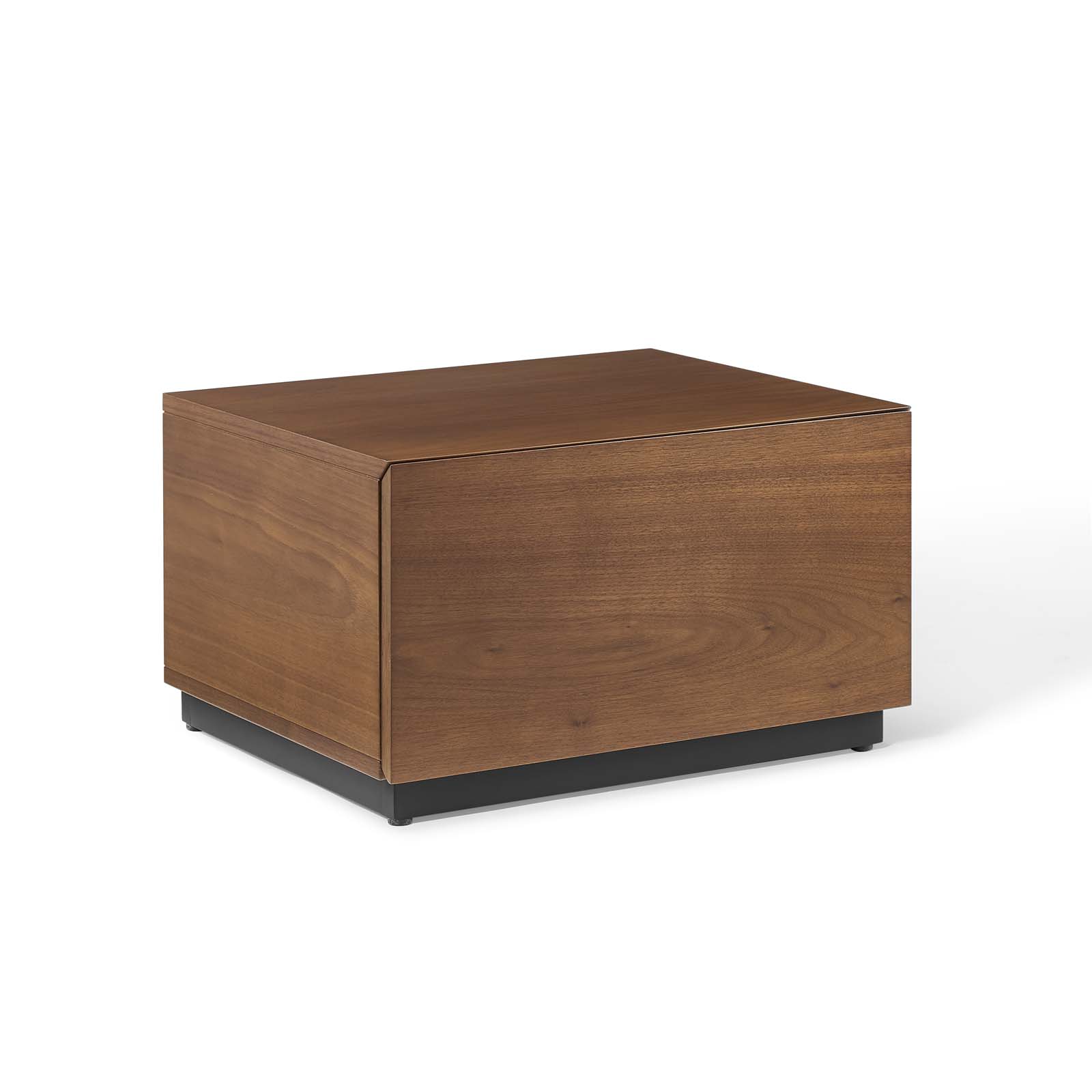 Walnut Modway Caima 3 Piece Queen Bedroom Set