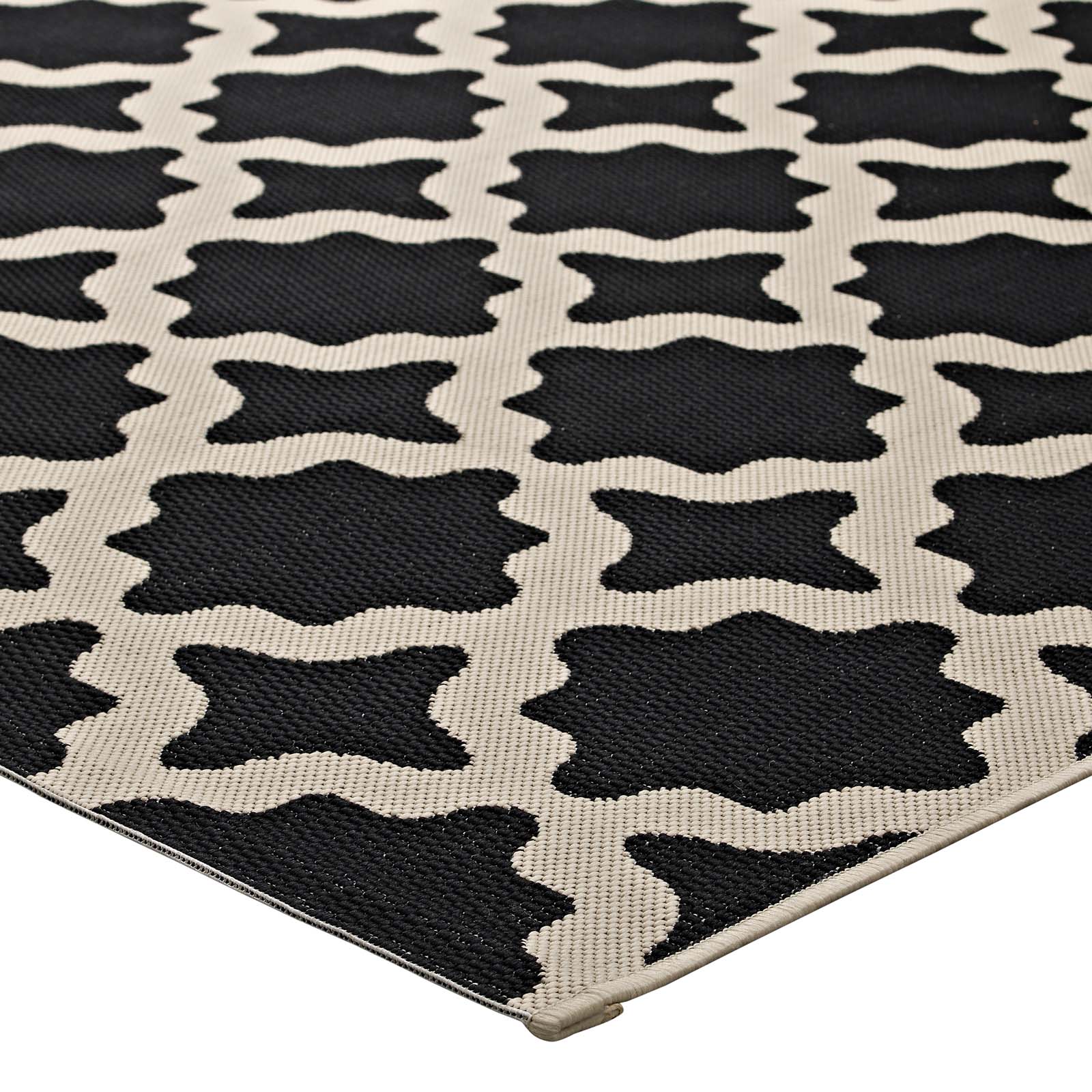 Cerelia Moroccan Trellis 5x8 Indoor and Outdoor Area Rug R1139F58 by