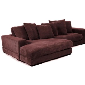 Plunge Sectional - Dark Brown