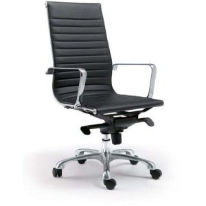 Omega Office Chair High Back Black-M2