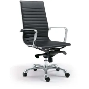 Omega Office Chair High Back Black-M2