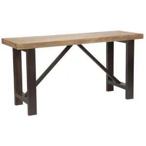 Novo Bar Table With Steel Base