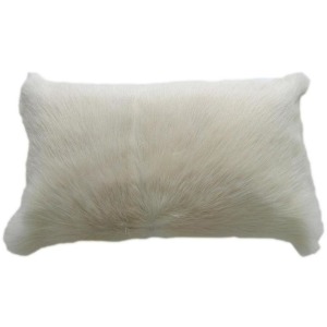 Goat Fur Bolster - Natural