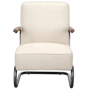 Perth Club Chair Beige Fabric