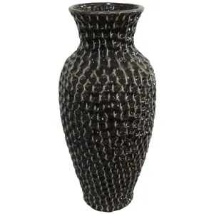 Portia Vase I Brown-M2