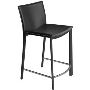 Panca Counter Stool 25.5" Black