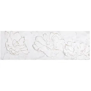 White Flower Wall Décor