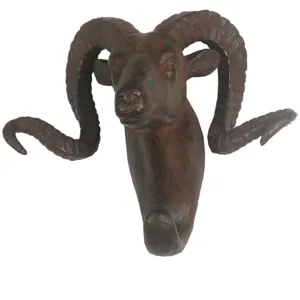 Goat Wall Décor Black