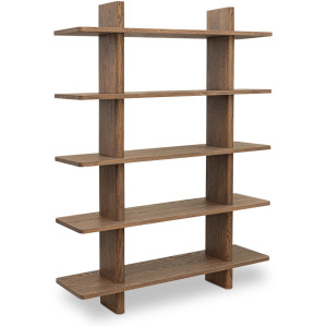 Casey Large Bookcase Dark Brown