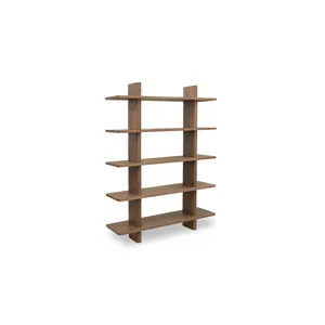 Casey Large Bookcase Dark Brown