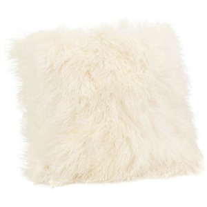 Lamb Fur Pillow Large - Cream