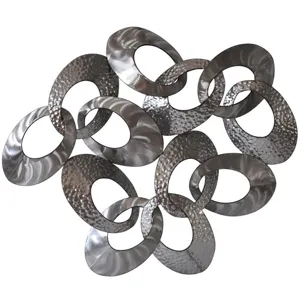 Looped Metal Wall Décor