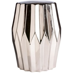 Column Stool Silver