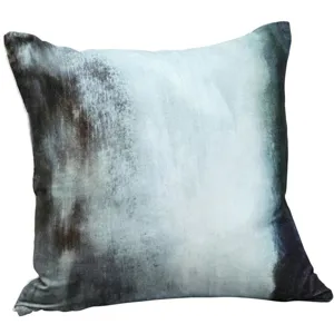 Murky Water Velvet Cushion W/ Feather Insert