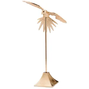 Flying Bird On Stand Small Silver