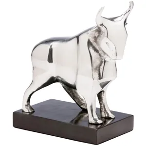 Bull On Base Silver