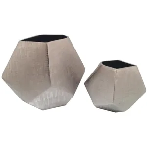 Verge Vase Large Silver