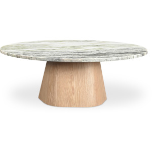 Evelyn Coffee Table Green Onyx Marble