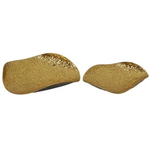 Hammered Gold Tray S/ 2