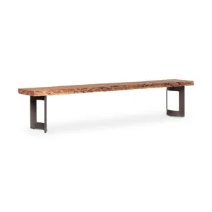 Bent Bench Small Brown