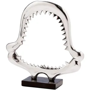 Shark Teeth Silver Large