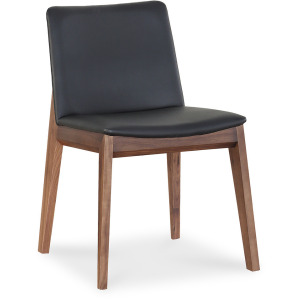 Deco Dining Chair, Ebony - Set of 2