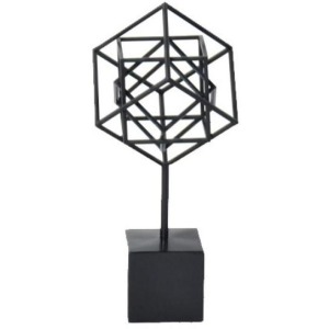 Nested Cubes on Stand Small