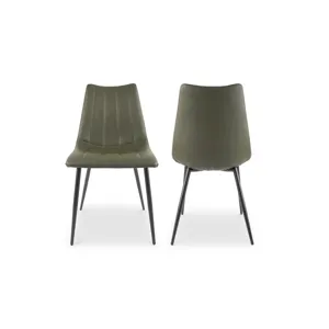 Alibi Dining Chair Dark Green - Set Of Two