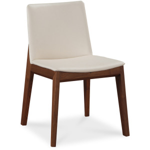 Deco Dining Chair, Cream White - Set of 2