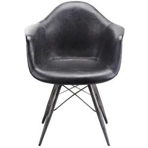 Flynn Club Chair Black
