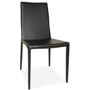 Lusso Dining Chair Black-M2
