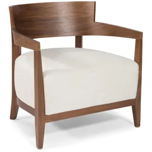 Volta Arm Chair Cream White